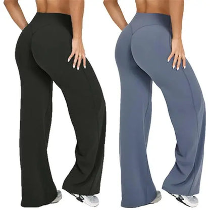DENFY Softmotion Women's Straight Leg Fitness Leggings with 31" Inseam for Gym, Yoga, and Outdoor Activities