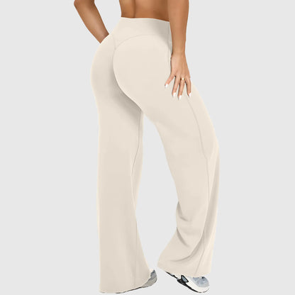 DENFY Softmotion Women's Straight Leg Fitness Leggings with 31" Inseam for Gym, Yoga, and Outdoor Activities