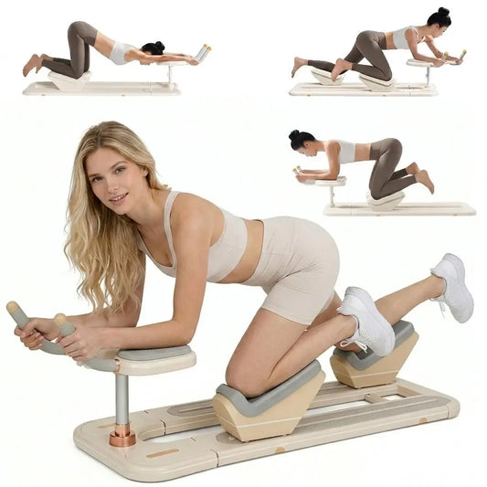 Multi-Functional Ab Workout Board - Versatile Detachable Back Twisting Abdominal Trainer with Adjustable Features for Stair Climbing, Leg Stretching, and Core Muscle Activation