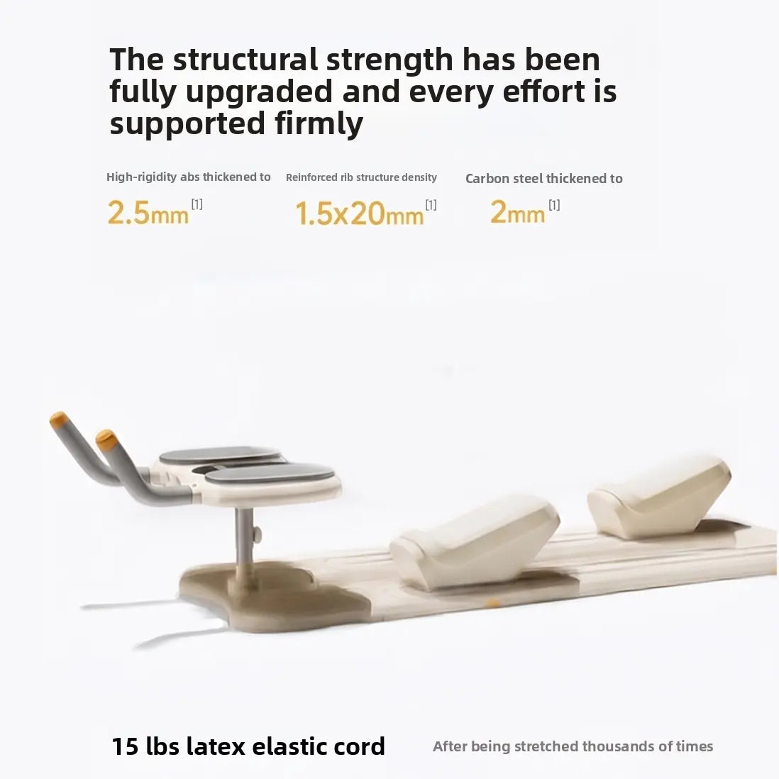 Multi-Functional Ab Workout Board - Versatile Detachable Back Twisting Abdominal Trainer with Adjustable Features for Stair Climbing, Leg Stretching, and Core Muscle Activation