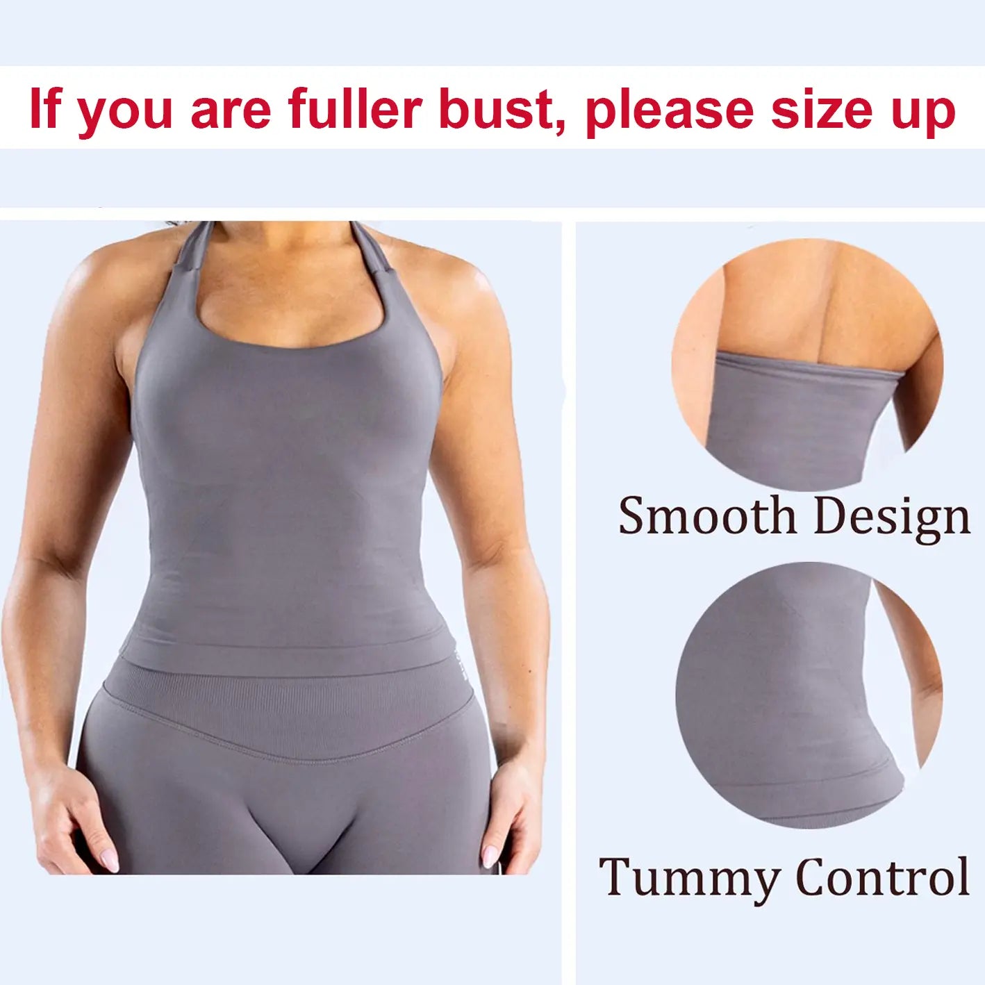DEEFY Seamless Halter Top for Women - Activewear and Fitness Gymwear for Yoga, Pilates, and Outdoor Activities