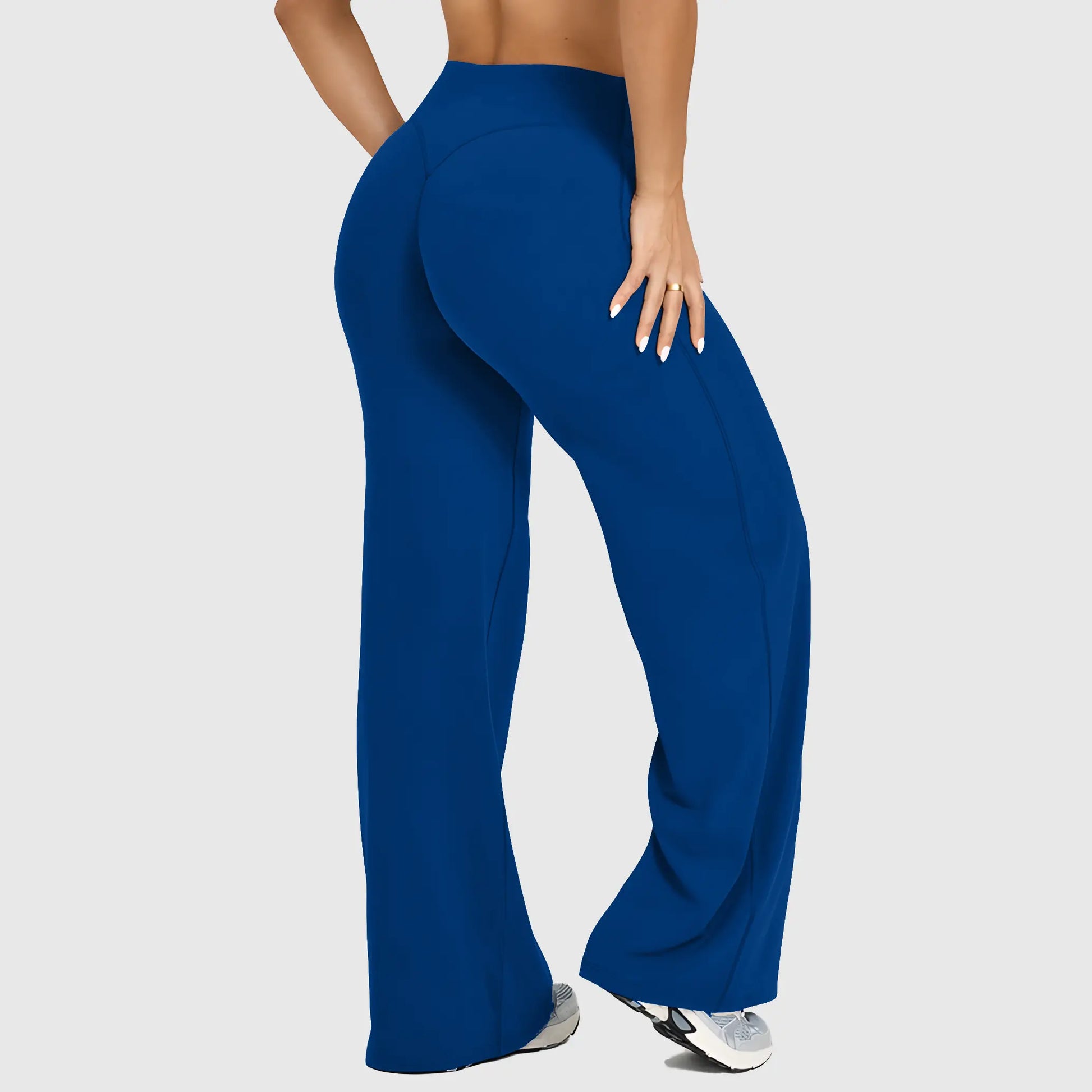 DENFY Softmotion Women's Straight Leg Fitness Leggings with 31" Inseam for Gym, Yoga, and Outdoor Activities