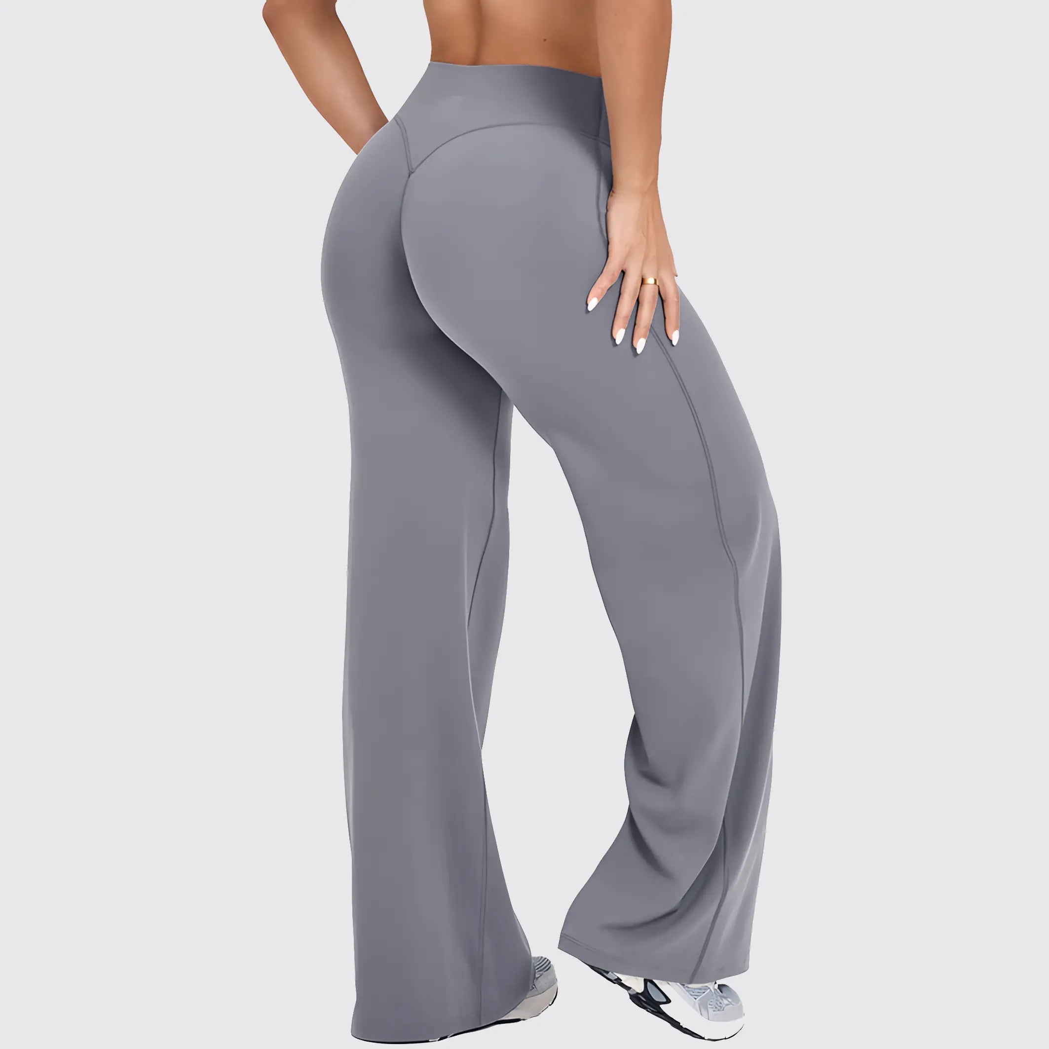 DENFY Softmotion Women's Straight Leg Fitness Leggings with 31" Inseam for Gym, Yoga, and Outdoor Activities