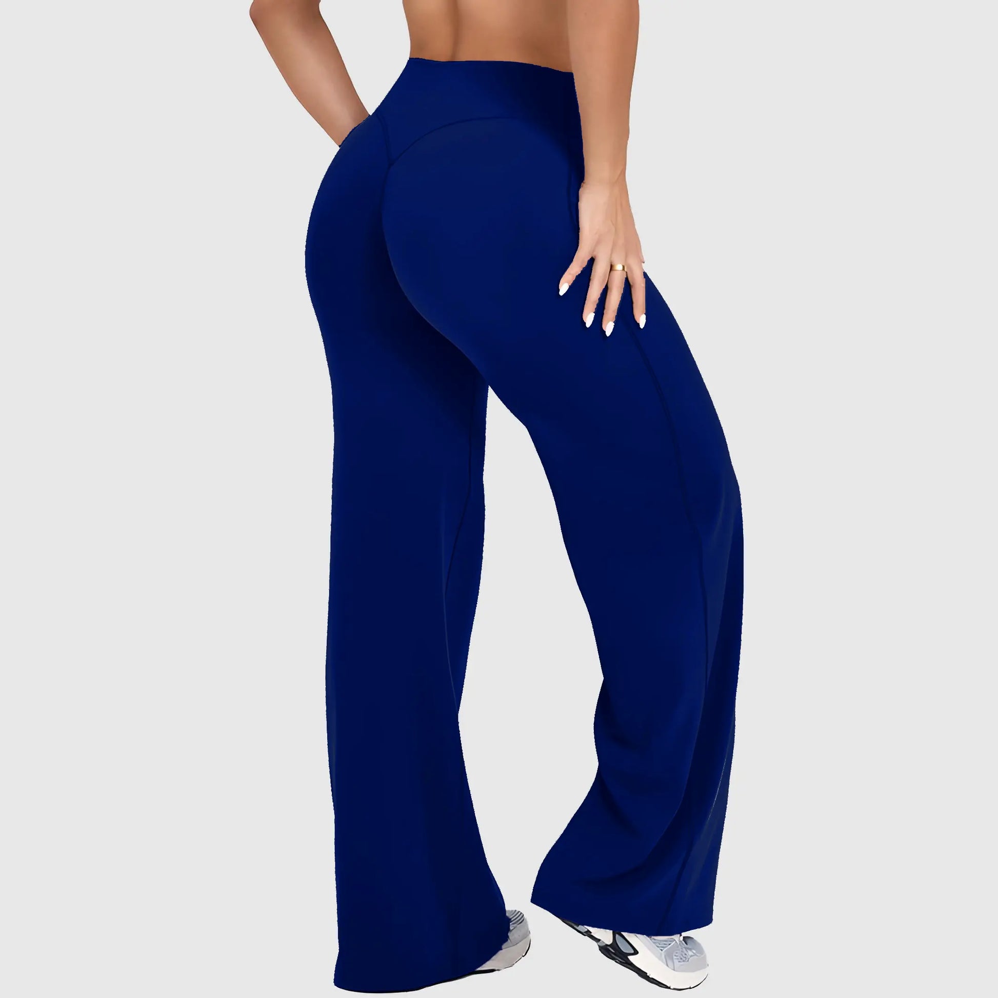 DENFY Softmotion Women's Straight Leg Fitness Leggings with 31" Inseam for Gym, Yoga, and Outdoor Activities