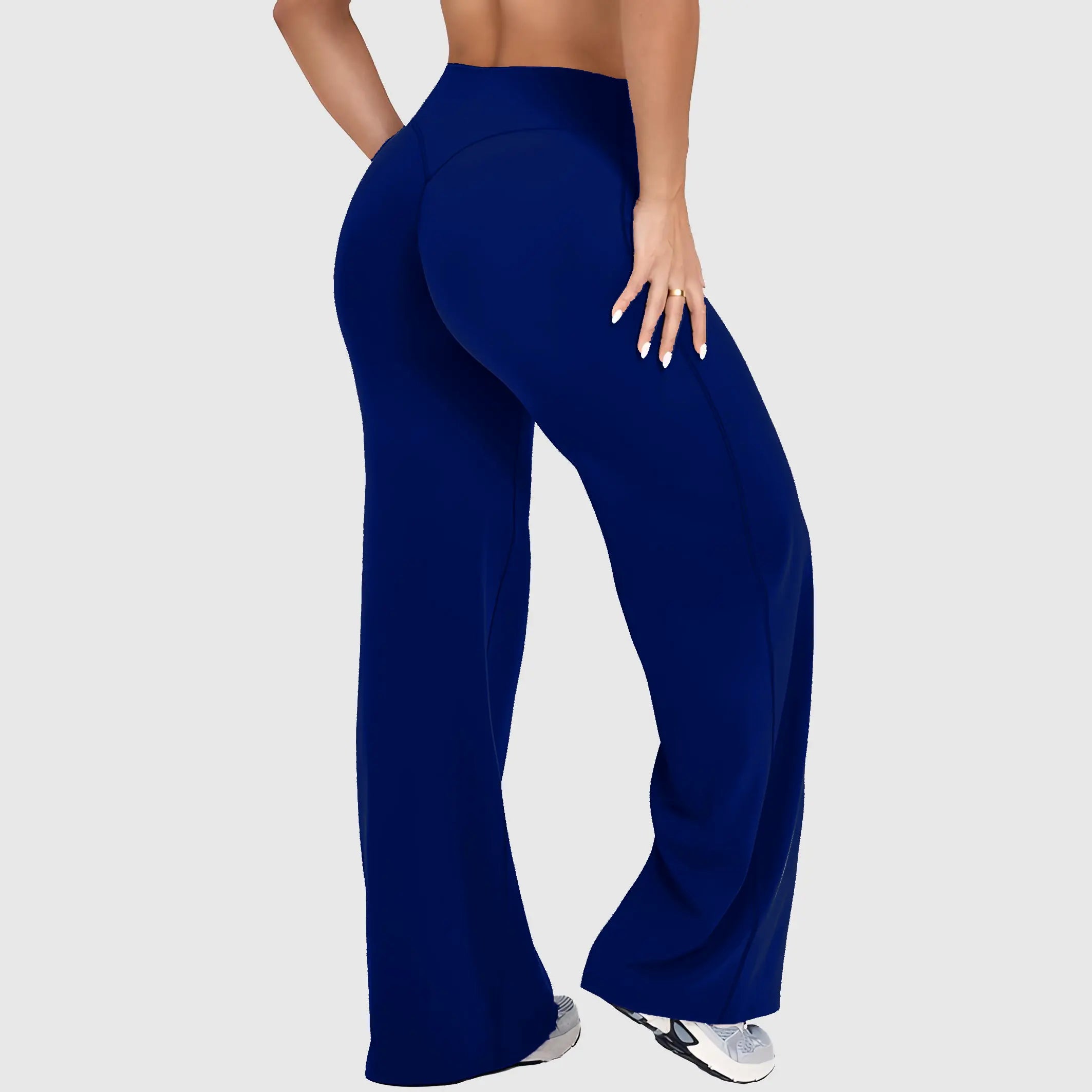 DENFY Softmotion Women's Straight Leg Fitness Leggings with 31" Inseam for Gym, Yoga, and Outdoor Activities