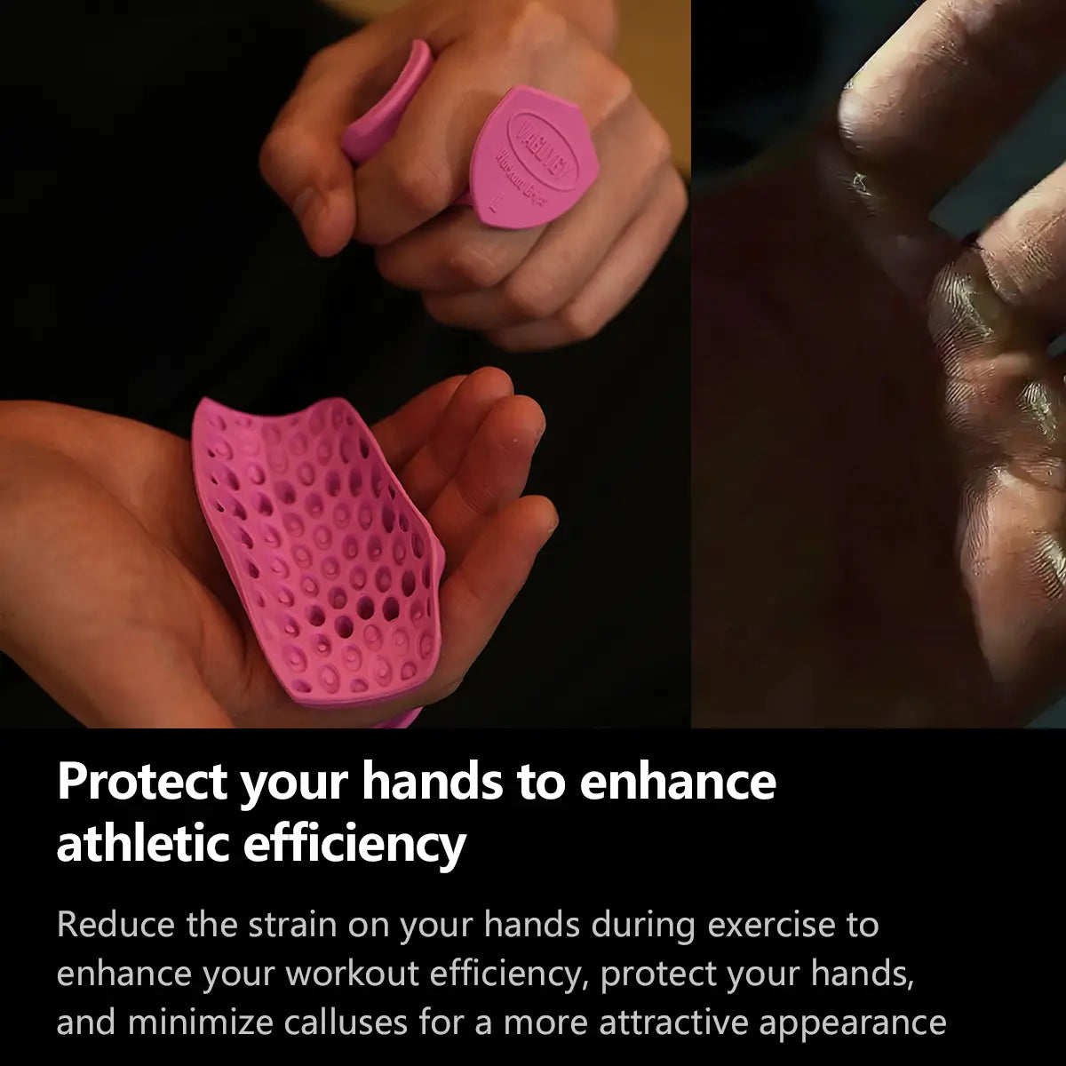 VAGUYGY Maxgrip Workout Grip for Enhanced Strength and Performance with Anatomical Design