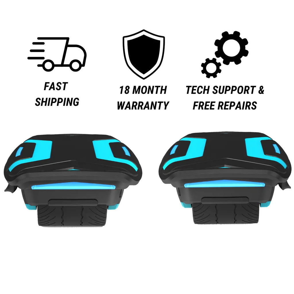 Zuums Self-Balancing Electric Skates - 350W Portable Design, 7MPH Speed, 1.5-Hour Ride Time - Perfect for Kids and Adults