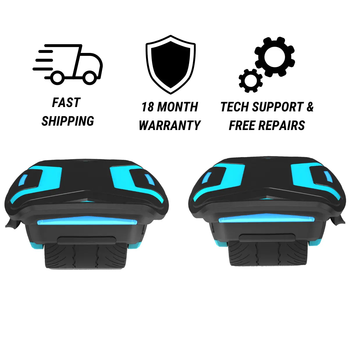 Zuums Self-Balancing Electric Skates - 350W Portable Design, 7MPH Speed, 1.5-Hour Ride Time - Perfect for Kids and Adults