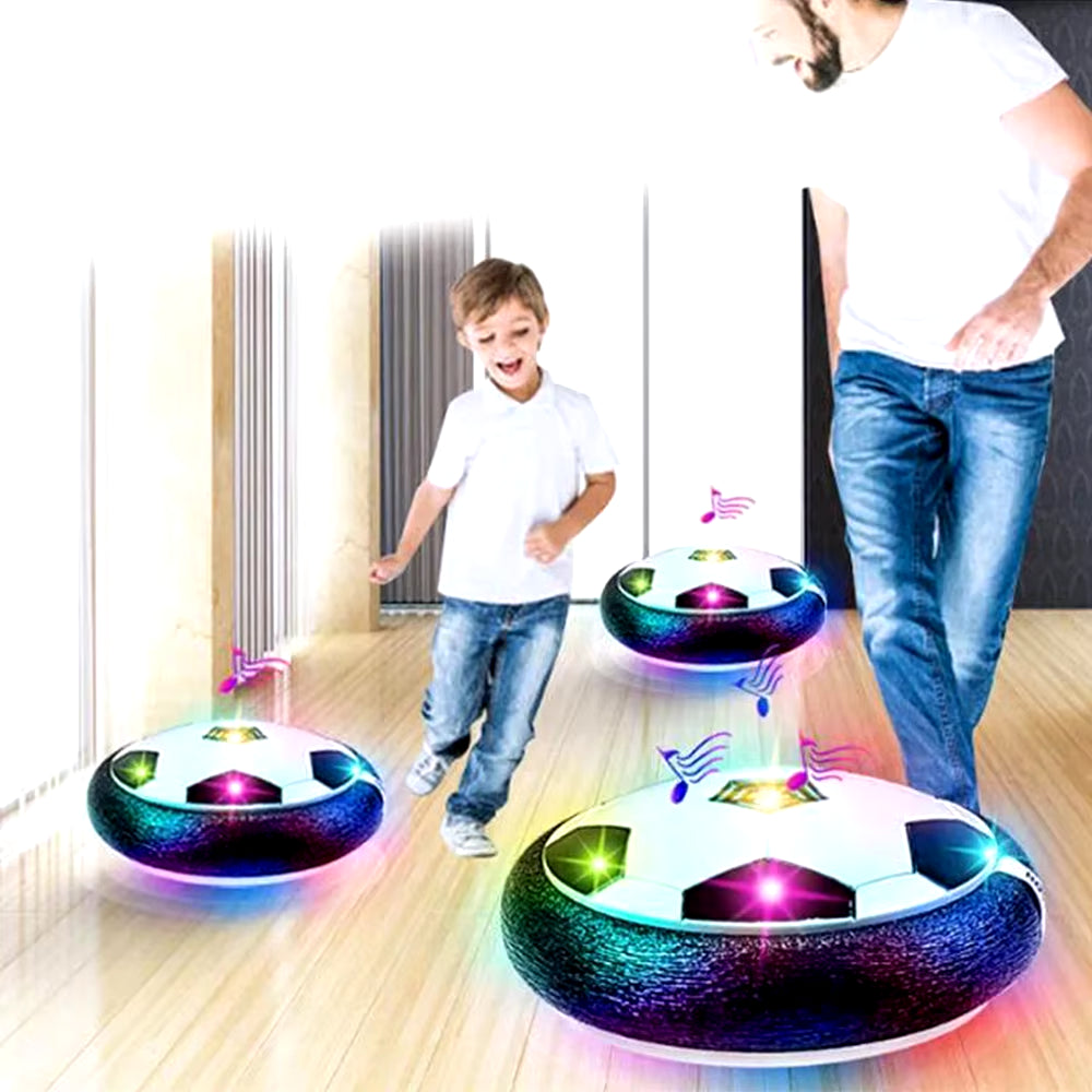 Electric Hover Soccer Ball for Kids - LED Light and Music Floating Football Outdoor Game