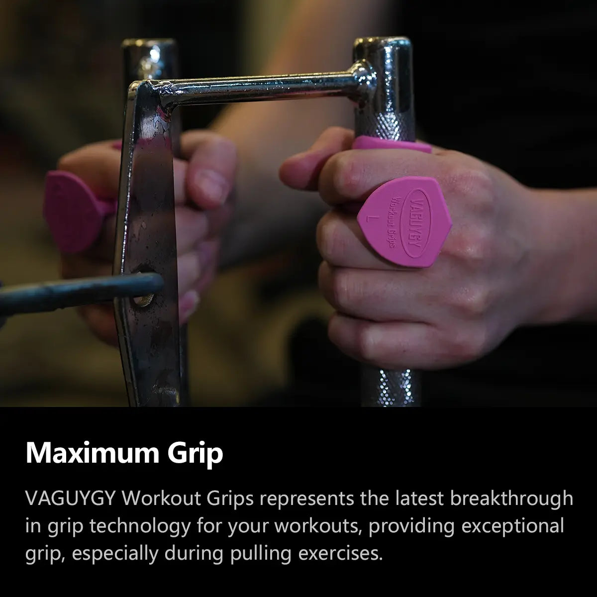 VAGUYGY Maxgrip Workout Grip for Enhanced Strength and Performance with Anatomical Design