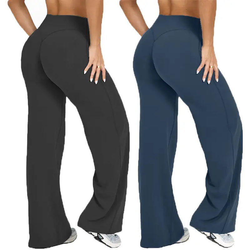 DENFY Softmotion Women's Straight Leg Fitness Leggings with 31" Inseam for Gym, Yoga, and Outdoor Activities