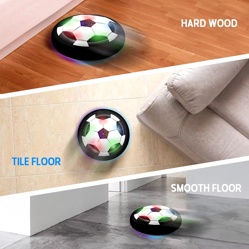 Electric Hover Soccer Ball for Kids - LED Light and Music Floating Football Outdoor Game