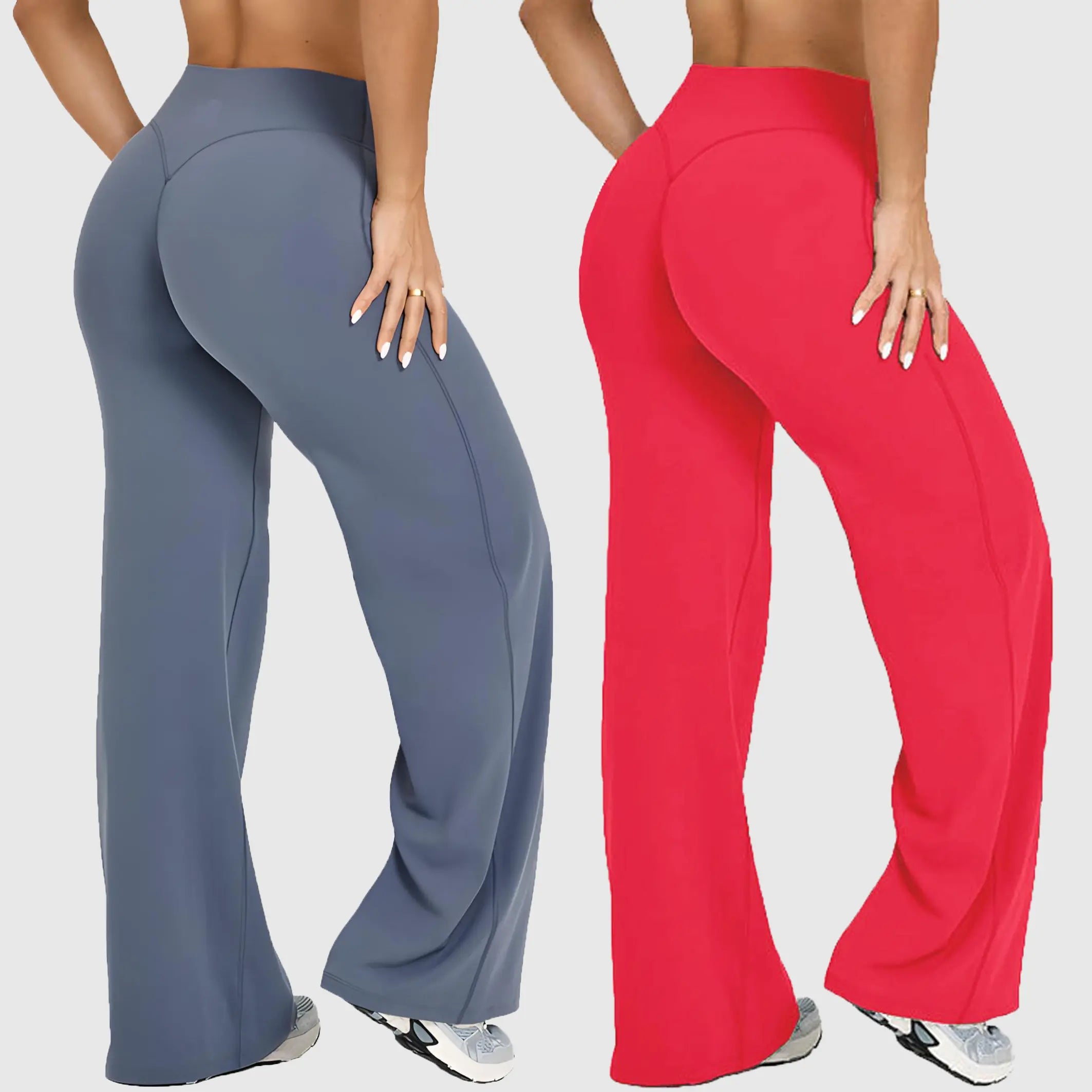 DENFY Softmotion Women's Straight Leg Fitness Leggings with 31" Inseam for Gym, Yoga, and Outdoor Activities