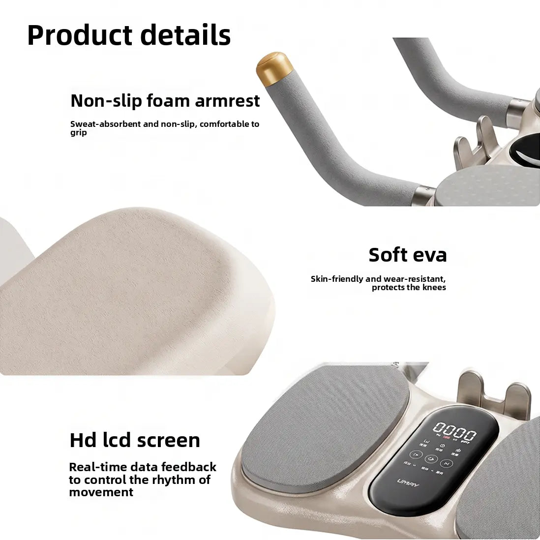 Multi-Functional Ab Workout Board - Versatile Detachable Back Twisting Abdominal Trainer with Adjustable Features for Stair Climbing, Leg Stretching, and Core Muscle Activation