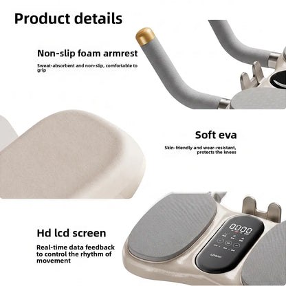Multi-Functional Ab Workout Board - Versatile Detachable Back Twisting Abdominal Trainer with Adjustable Features for Stair Climbing, Leg Stretching, and Core Muscle Activation