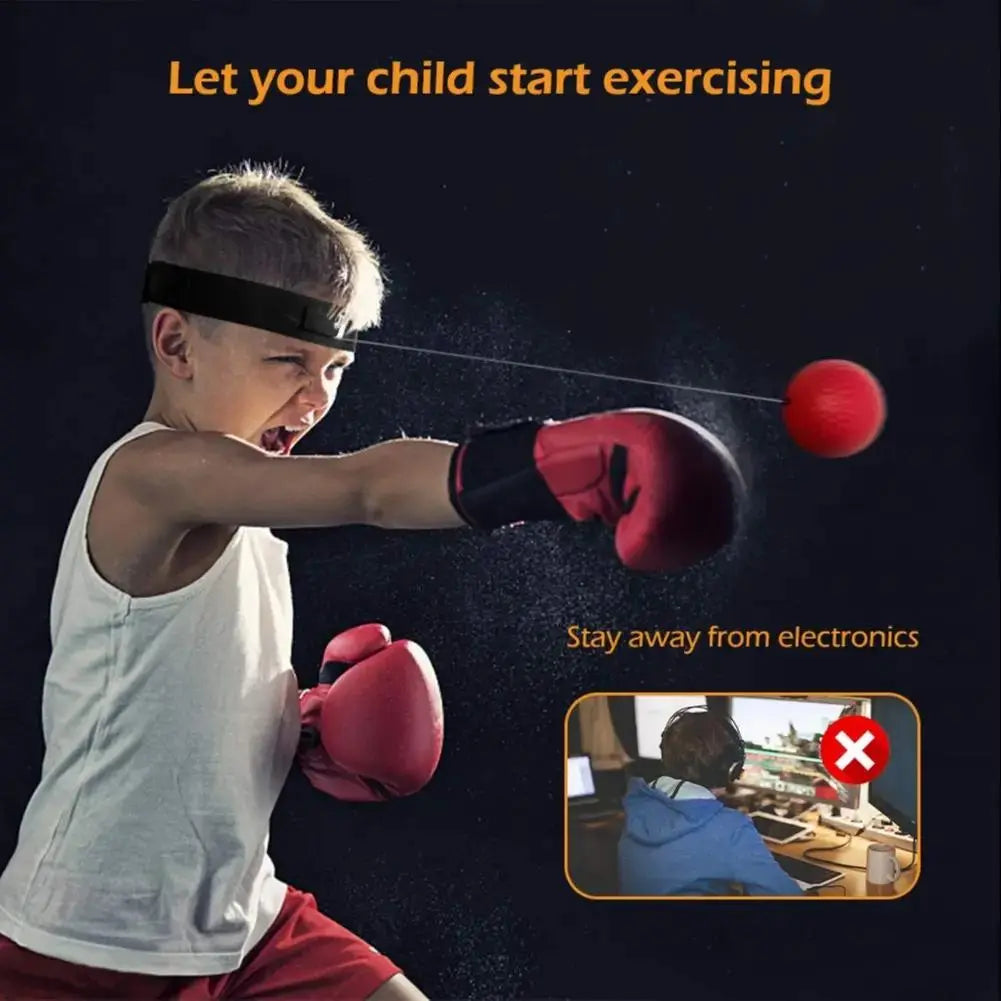 Boxing Reflex Ball - Enhance Reaction Speed and Hand-Eye Coordination Training Equipment for Home Use, Ideal Gift for Men
