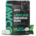 JAWCO Ultra-Durable Jawline Chewing Gum | Enhance Jawline Definition | 15X Strength | Mint Flavor Facial Fitness Gum (35 Pieces)